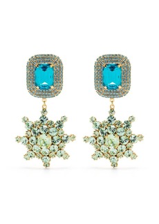 Magda Butrym crystal-embellished drop earrings