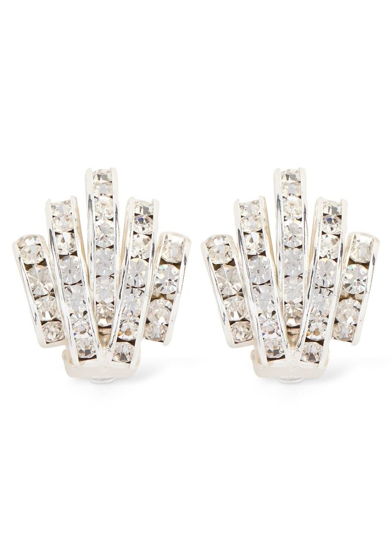 Magda Butrym Crystal Stud Earrings