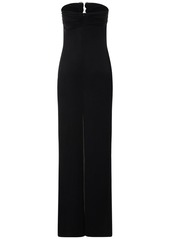 Magda Butrym Draped Jersey Long Dress