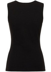 Magda Butrym Embellished Jersey Tank Top