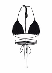 Magda Butrym floral-effect bikini top