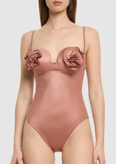 Magda Butrym Lycra 3d Flower One Piece Swimsuit