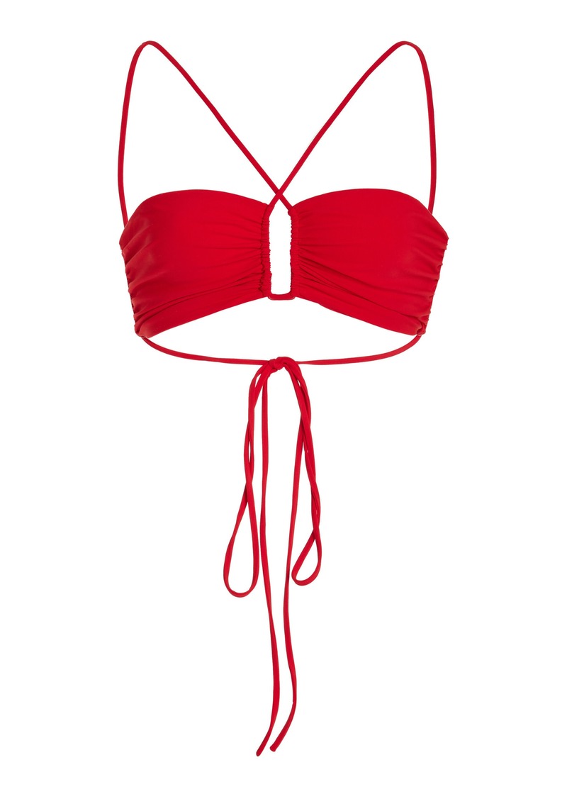 Magda Butrym - Bikini Top - Red - IT 36 - Moda Operandi