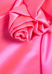 Magda Butrym - Draped floral-appliquéd silk-satin mini skirt - Pink - FR 34