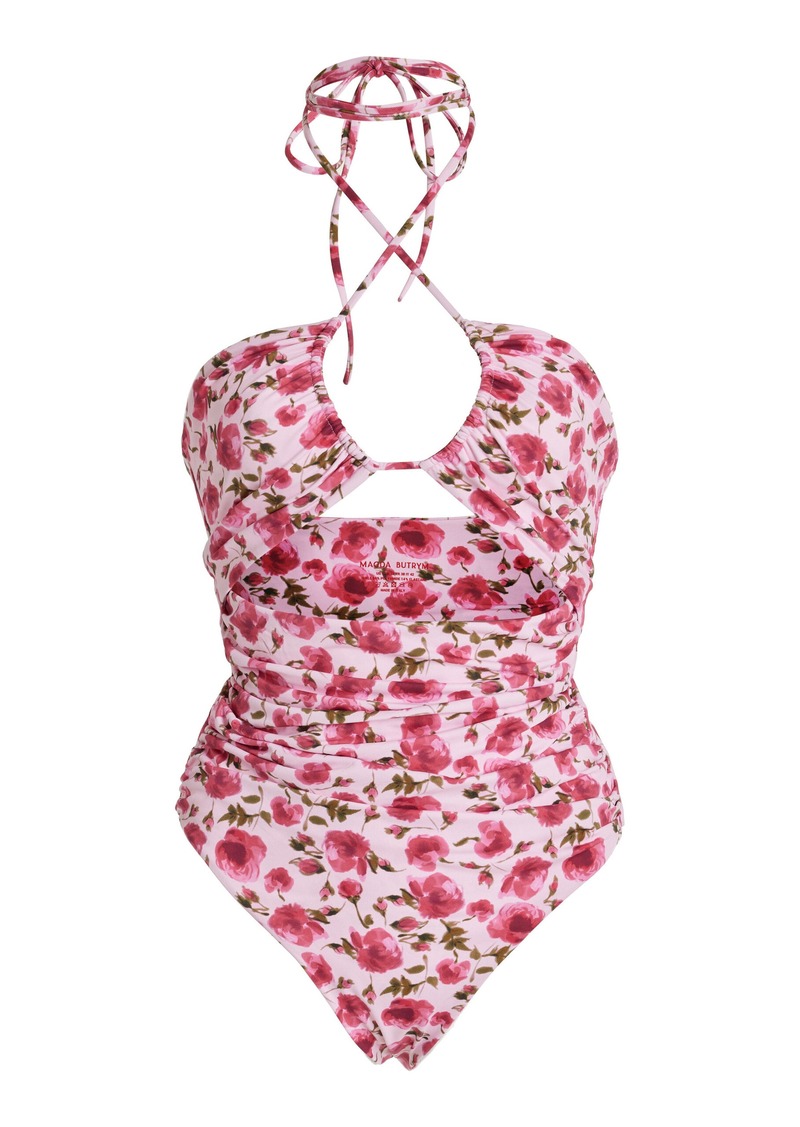 Magda Butrym - Floral One-Piece Swimsuit - Print - IT 38 - Moda Operandi