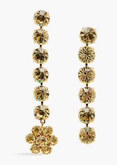 Magda Butrym - Gold-plated crystal earrings - Metallic - OneSize