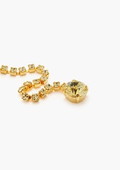 Magda Butrym - Gold-plated crystal earrings - Metallic - OneSize