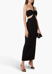 Magda Butrym - One-shoulder cutout crepe maxi dress - Black - FR 36