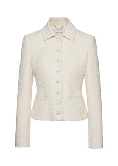 Magda Butrym - Textured Knit Jacket - Ivory - FR 34 - Moda Operandi