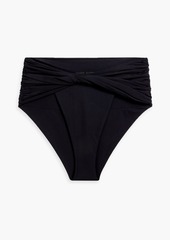 Magda Butrym - Twist-front mid-rise bikini briefs - Black - FR 40