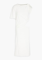 Magda Butrym - Twisted cutout jersey dress - White - FR 36