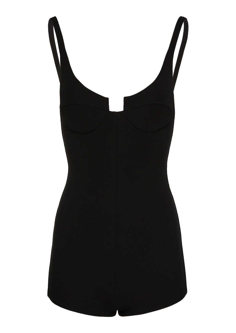 Magda Butrym - Wool Bodysuit - Black - FR 34 - Moda Operandi