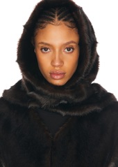 Magda Butrym Faux Fur Wrap Scarf