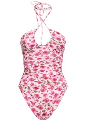 Magda Butrym Printed One Piece Swimsuit