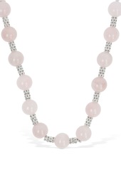 Magda Butrym Rose Quartz Collar Necklace