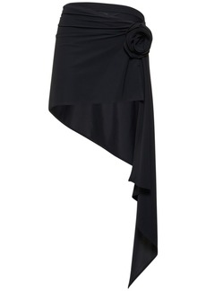Magda Butrym Ruched Jersey Pool Skirt