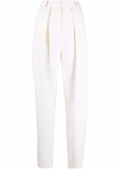 Magda Butrym tapered high-waisted trousers