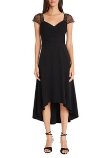Maggy London Embellished High-Low Cocktail Dress