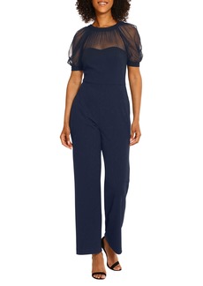 Maggy London Illusion Jumpsuit in Twilight Navy at Nordstrom Rack