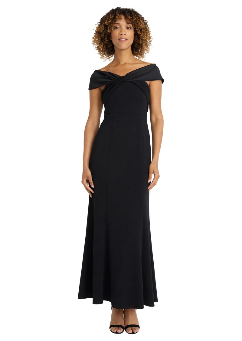 Maggy London Maxi Women-Wedding Guest Long Formal Evening Dresses