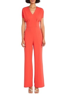 Maggy London Pleated Bodice Jumpsuit