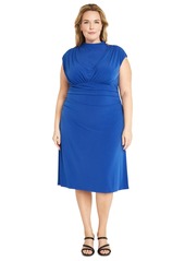 Maggy London Plus Size Sleeveless Midi Dress - Marazine B