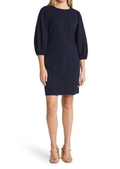 Maggy London Puff Sleeve Sheath Dress