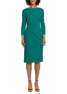 Maggy London Side Pleat Sheath Dress in Parasailing at Nordstrom Rack
