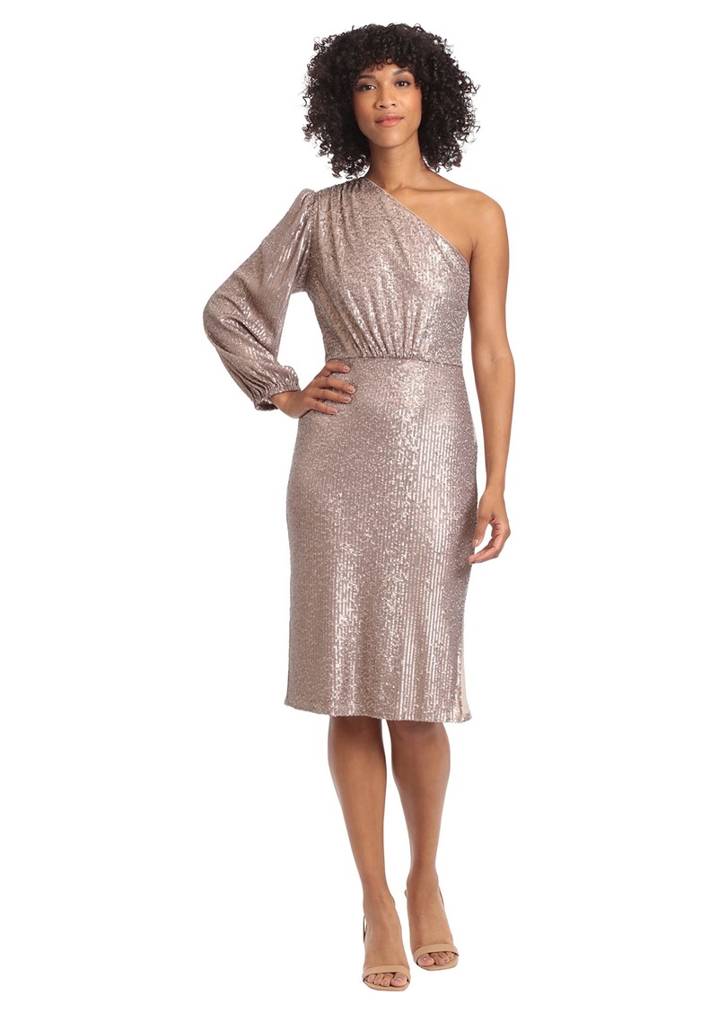 Maggy London Women's Size Holiday Sequin Dress Event Occasion Cocktail Party Guest of