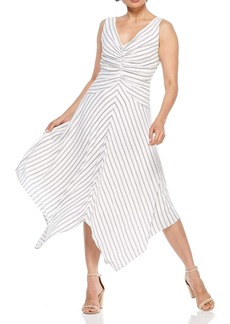 Maggy London Women's Rope Stripe Novelty Fit and Flare