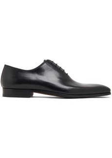 Magnanni almond-toe leather oxford shoes
