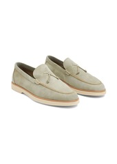 Magnanni almond-toe suede loafers