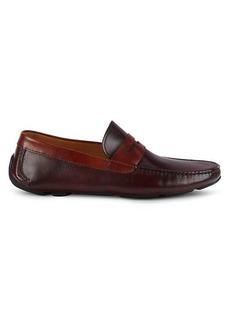 Magnanni Leather Driving Loafers