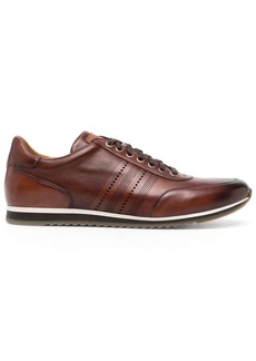 Magnanni leather lace-up sneakers