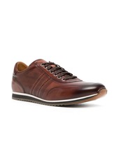 Magnanni leather lace-up sneakers