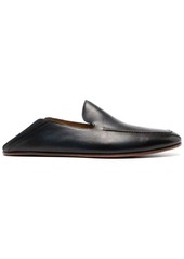 Magnanni leather slip-on loafers