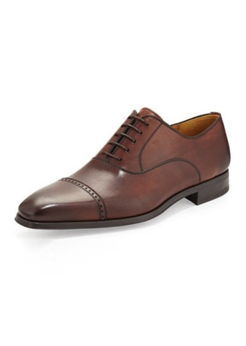 Magnanni Magnanni for Neiman Marcus Wolden Perforated Lace-Up Dress Shoe | Shoes - Shop It To Me