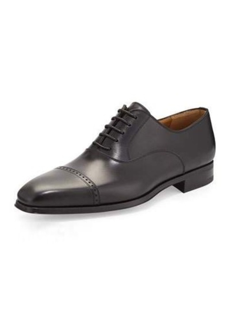 Magnanni Magnanni for Neiman Marcus Wolden Perforated Lace-Up Dress Shoe | Shoes