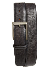 Magnanni Rocas Leather Belt in Grey (Gris) at Nordstrom