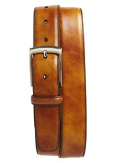 Magnanni Tabon Leather Belt in Cuero at Nordstrom