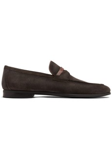 Magnanni slip-on suede loafers