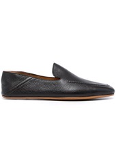 Magnanni almond-toe leather loafers