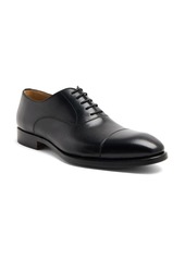 Magnanni tonal-stitching leather oxford shoes