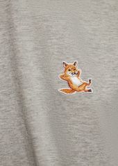 Maison Kitsuné Chillax Fox Patch Cotton T-shirt