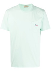 Maison Kitsuné embroidered-logo pocket T-Shirt