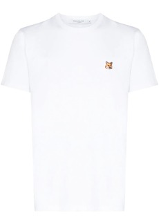 Maison Kitsuné fox-patch T-shirt