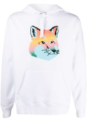 Maison Kitsuné fox-print cotton hoodie