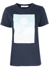 Maison Kitsuné graphic-print cotton T-Shirt