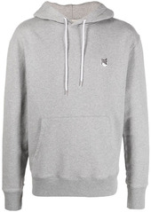 Maison Kitsuné logo drawstring hoodie