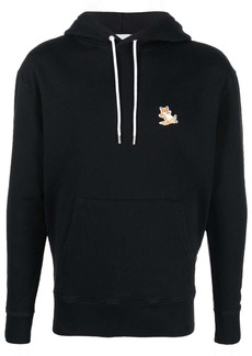 Maison Kitsuné logo patch hoodie